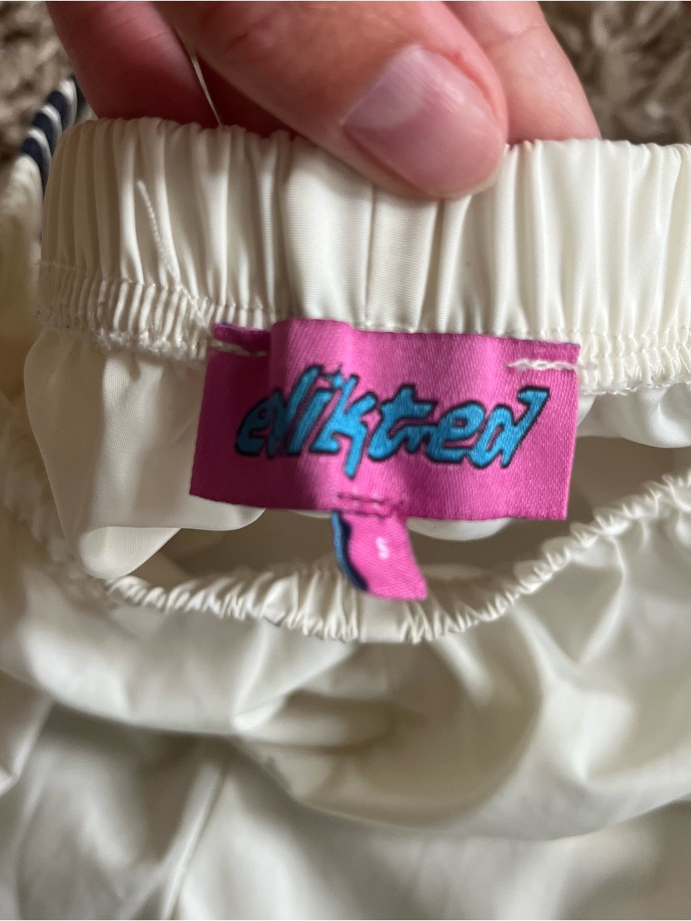 Edikted Remy Bow Ribbon Track Pants - Picture 3 of 4